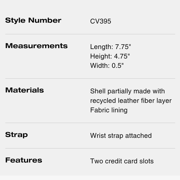 Coach Large Black Leather Corner Zippered Wristlet, New With Tags - Picture 12 of 12